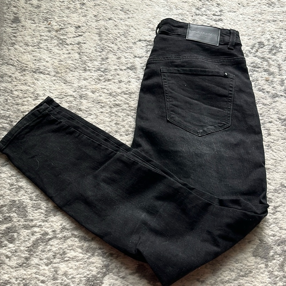 Lucky Brand High Rise Curvy Skinny Jeans Bella